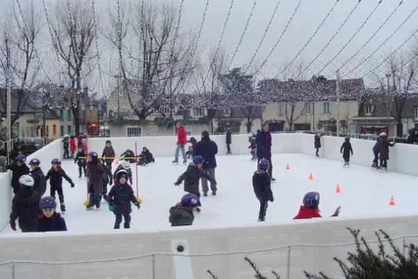 activites hiver aquatiques patinoires activites hiver patinoire synthetique rambardes hautes professionnel