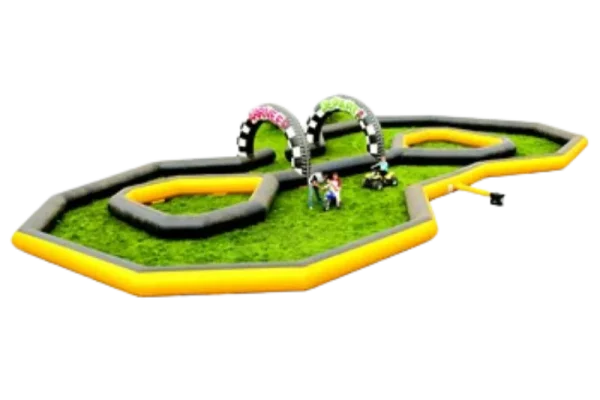 animations 2 roues plus circuit huit 4 quads electriques professionnel
