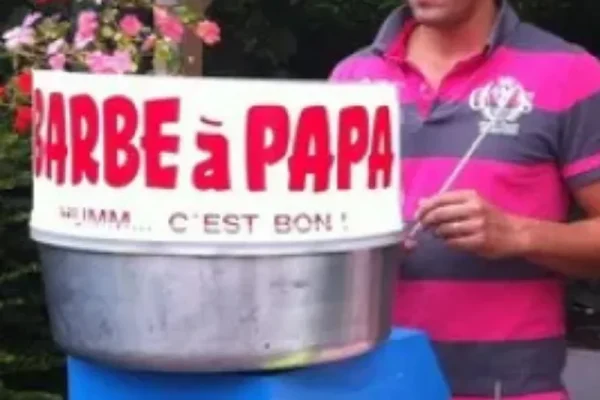 animations confiseries machine barbe papa qualite