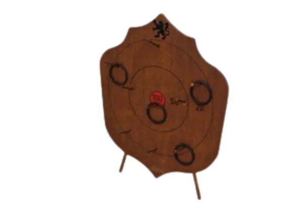 animations jeux bois blason cible professionnel