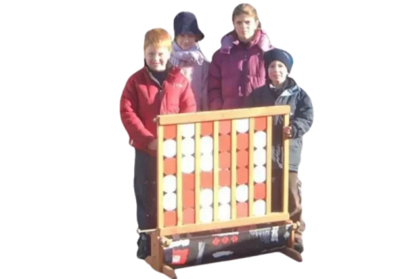 animations jeux bois puissance 4 geant professionnel