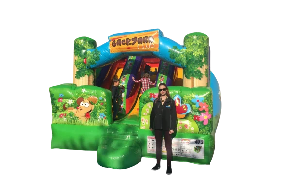 structure gonflable baby cabane