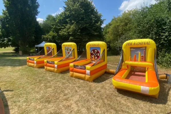 structure gonflables activites sportives jeux gonfles far west professionnel