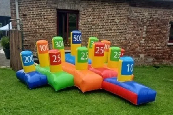 structure gonflables activites sportives lancer anneaux geants professionnel