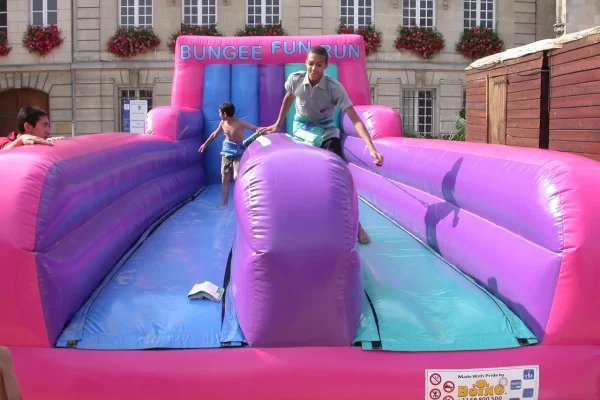 structure gonflables activites sportives tir elastique tarif