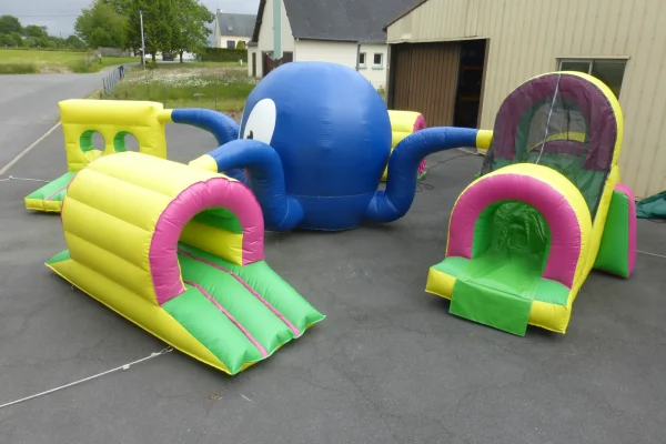 structure gonflables baby pieuvre qualite