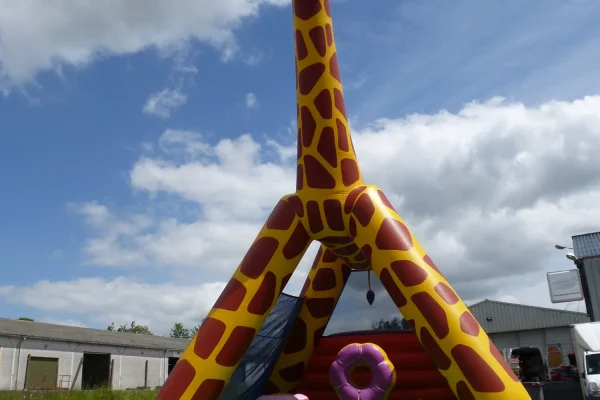 structure gonflables chateaux girafe devis