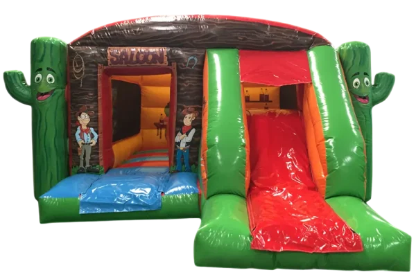 structure gonflables chateaux saloon evenement