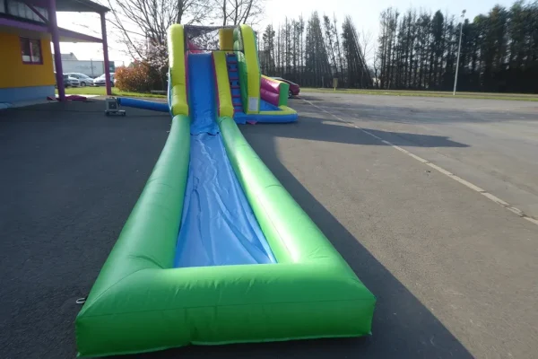 structure gonflables toboggans duo aquatique qualite