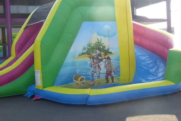 structure gonflables toboggans duo aquatique tarif