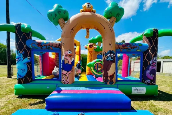 structures gonflables chateaux multi activites jungle party qualite