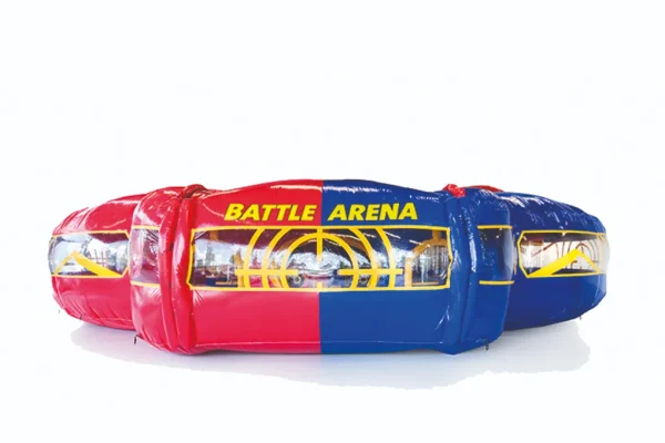 structures gonflables jeux interactifs battle arena version avec nerf prix