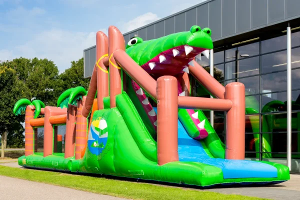 structures gonflables parcours gonflables croco professionnel