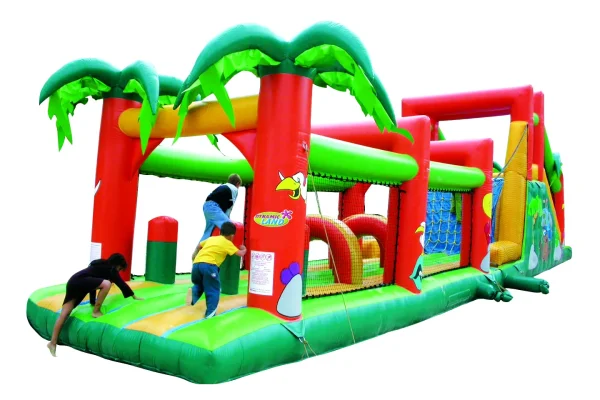 structures gonflables parcours gonflables tropical sea professionnel