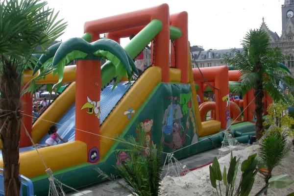 structures gonflables parcours gonflables tropical sea qualite