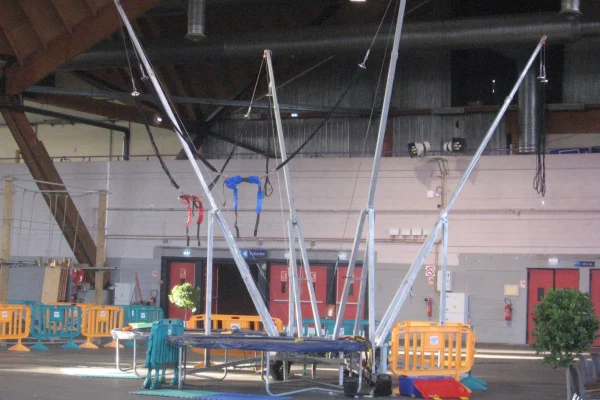 trampolines grimpes trampoline elastique 2 pistes devis